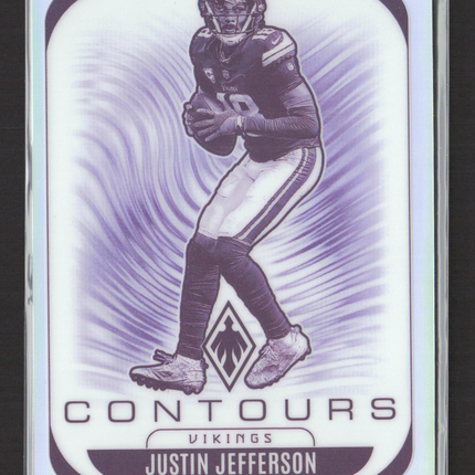 2025 Panini Phoenix Contours Justin Jefferson #21