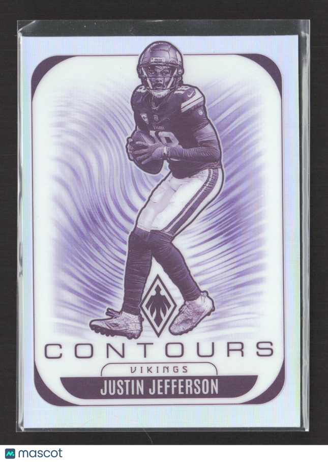 2025 Panini Phoenix Contours Justin Jefferson #21