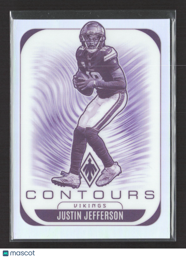 2025 Panini Phoenix Contours Justin Jefferson #21
