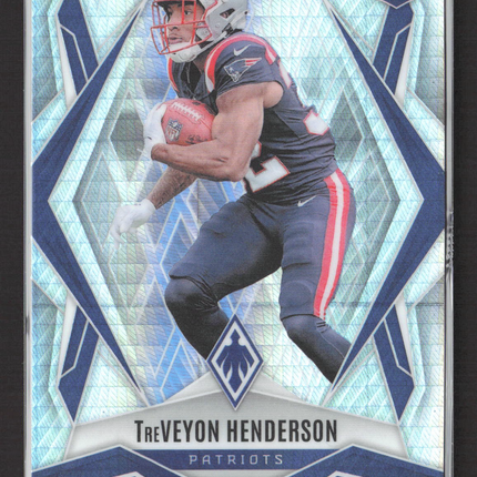 2025 Panini Phoenix Football TreVeyon Henderson #187 RC Hyper