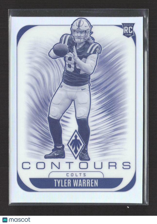 2025 Panini Phoenix Contours Tyler Warren #14 RC