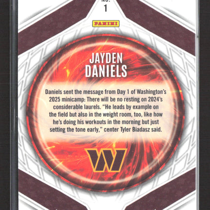 2025 Panini Phoenix Paragon Jayden Daniels #1