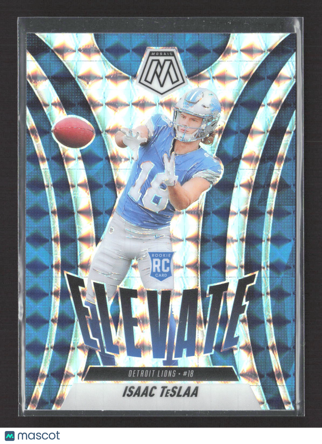2025 Panini Mosaic Elevate Isaac TeSlaa #8 Prizm RC