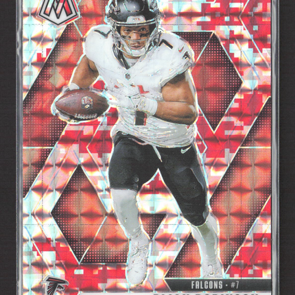 2025 Panini Mosaic Prizm Bijan Robinson #166 Red Camo