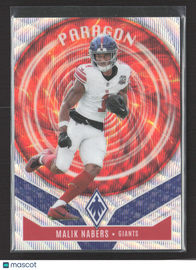 2025 Panini Phoenix Paragon Malik Nabers #5 002 / 299