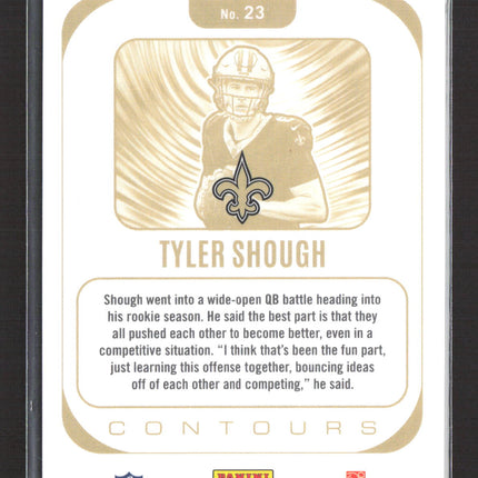 2025 Panini Phoenix Contours Tyler Shough #23 RC