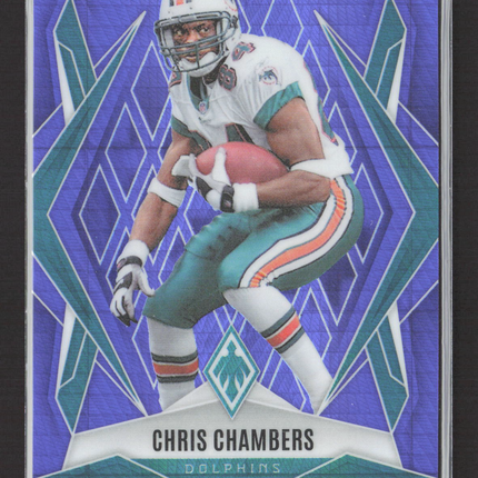 2025 Panini Phoenix Football Chris Chambers #55 Purple 015/249