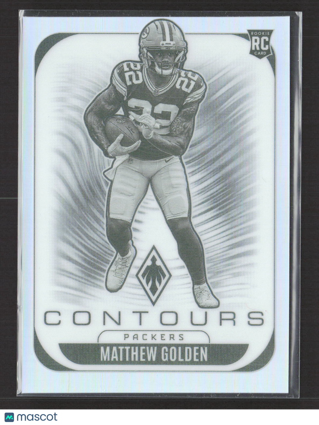 2025 Panini Phoenix Contours Matthew Golden #12 RC