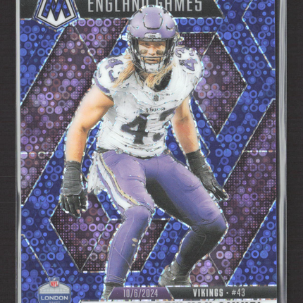 2025 Panini Mosaic Football Andrew Van Ginkel #251 Purple 99/99