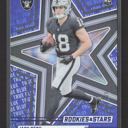 2025 Panini Rookies & Stars Jack Bech #128 True Blue RC /149