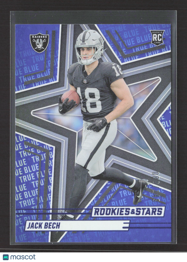 2025 Panini Rookies & Stars Jack Bech #128 True Blue RC /149
