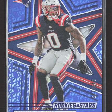 2025 Panini Rookies & Stars Christian Gonzalez #33 True Blue 145/149