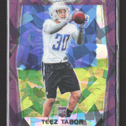 2017 Panini Prizm Mosaic Teez Tabor #286 Purple RC /75