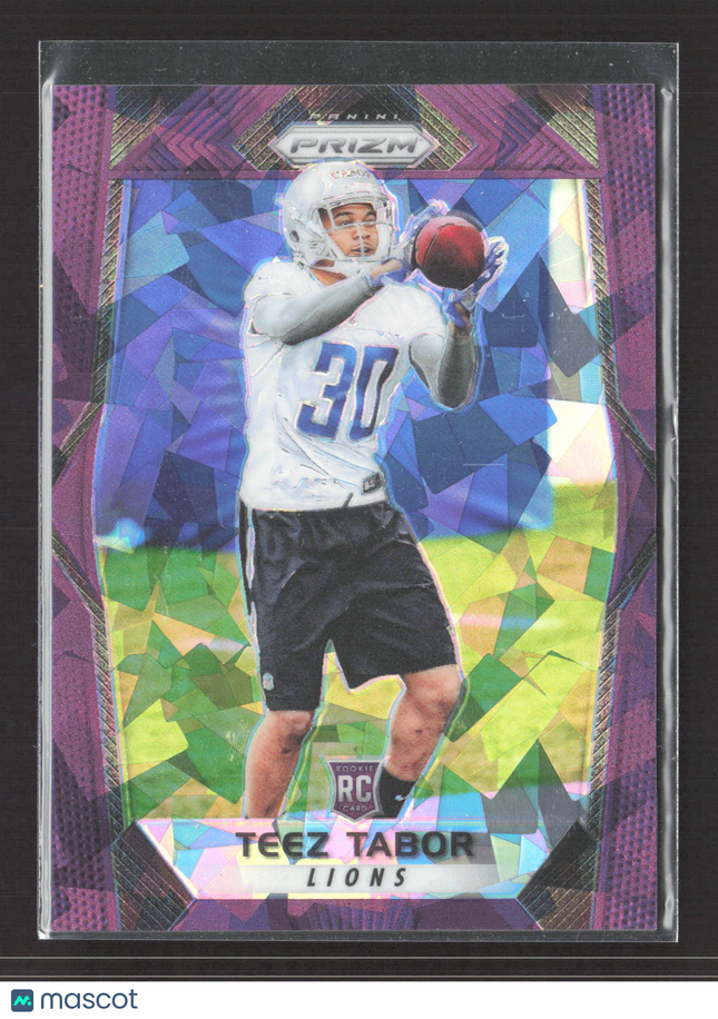 2017 Panini Prizm Mosaic Teez Tabor #286 Purple RC /75