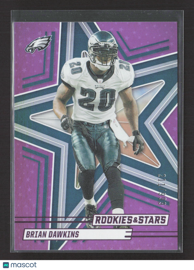 2025 Panini Rookies & Stars Brian Dawkins #47 Purple 211/999