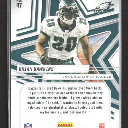 2025 Panini Rookies & Stars Brian Dawkins #47 Purple 211/999