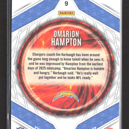 2025 Panini Phoenix Paragon Omarion Hampton #9
