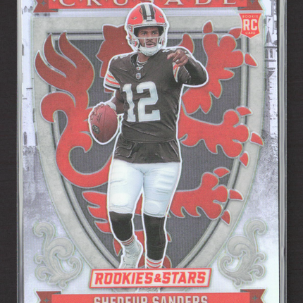 2025 Panini Rookies & Stars Prizm Crusade Shedeur Sanders #2