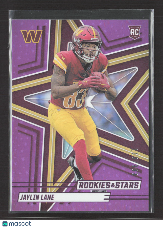 2025 Panini Rookies & Stars Jaylin Lane #140 Purple RC /999