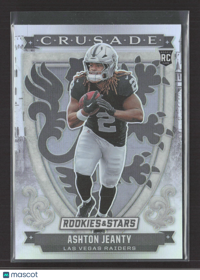 2025 Panini Rookies & Stars Prizm Crusade Ashton Jeanty #9 RC