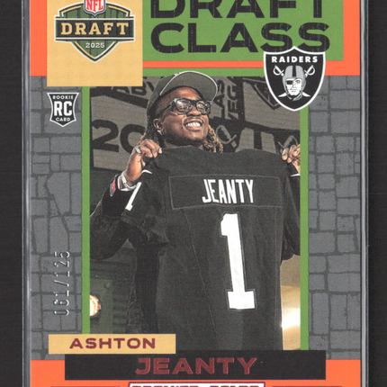 2025 Panini Rookies & Stars Draft Class Ashton Jeanty #8 061/125