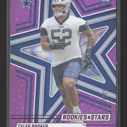 2025 Panini Rookies & Stars Tyler Booker #193 Purple RC /999