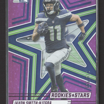 2025 Panini Rookies & Stars Jaxon Smith-Njigba #23 Purple 179/999