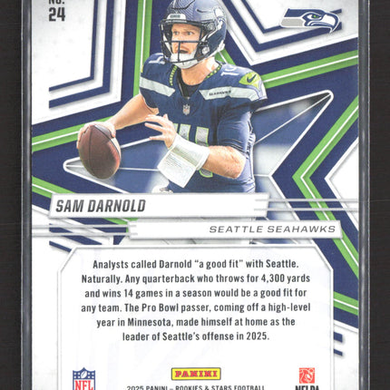 2025 Panini Rookies & Stars Sam Darnold #24 Purple /999