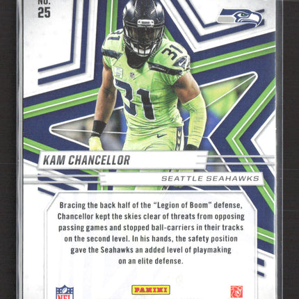 2025 Panini Rookies & Stars Kam Chancellor #25 Purple 863/999