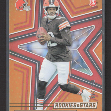 2025 Panini Rookies & Stars Shedeur Sanders #177 Orange RC 063/249