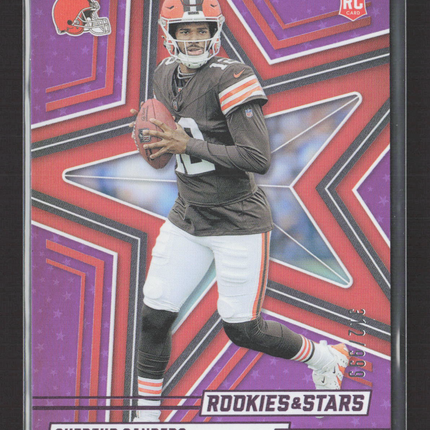 2025 Panini Rookies & Stars Shedeur Sanders #177 Purple /999