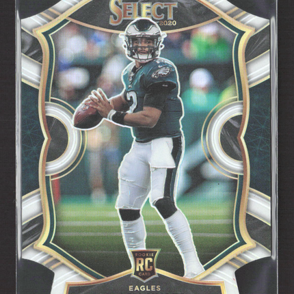2021 Panini Select Concourse Jalen Hurts #50 RC White