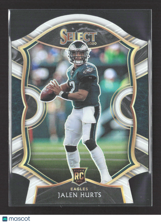 2021 Panini Select Concourse Jalen Hurts #50 RC White