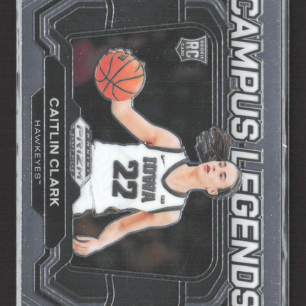 2024 Panini Prizm Draft Picks Campus Legends Caitlin Clark #5 RC