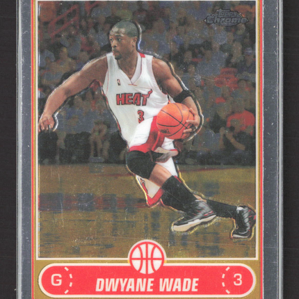 2007 Topps Chrome Dwyane Wade #57