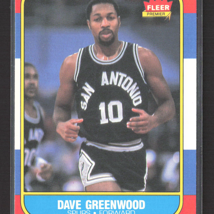 1986 Fleer Dave Greenwood #41