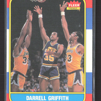1986 Fleer Darrell Griffith #42