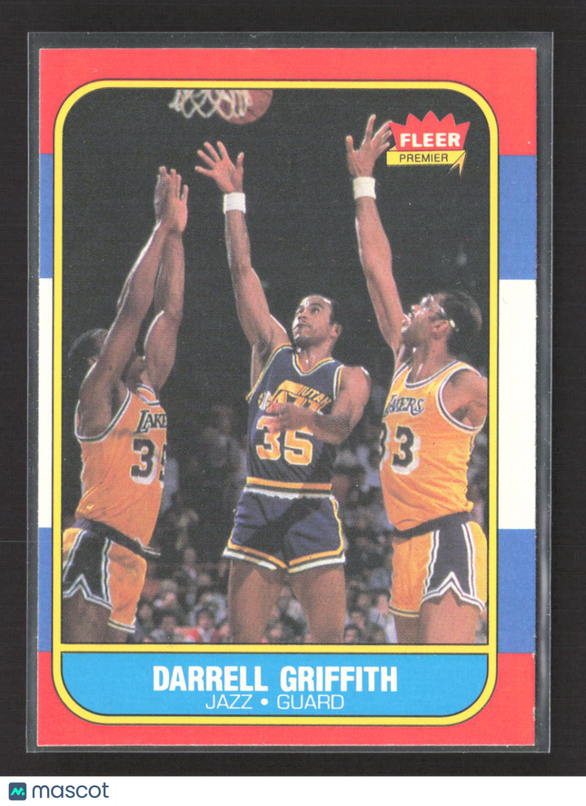 1986 Fleer Darrell Griffith #42