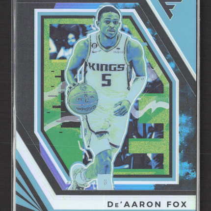 2023 Panini Flux Prizm De'Aaron Fox #169 07/25