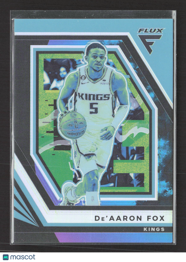 2023 Panini Flux Prizm De'Aaron Fox #169 07/25