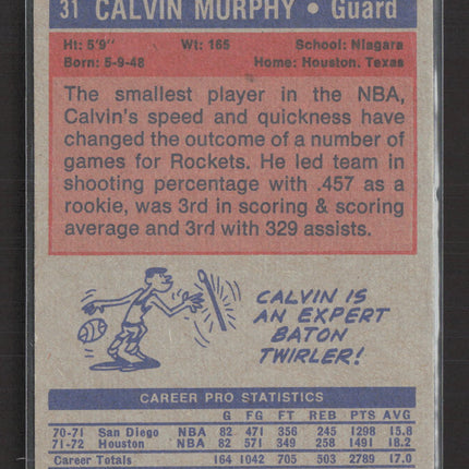 1972 Topps Calvin Murphy #31