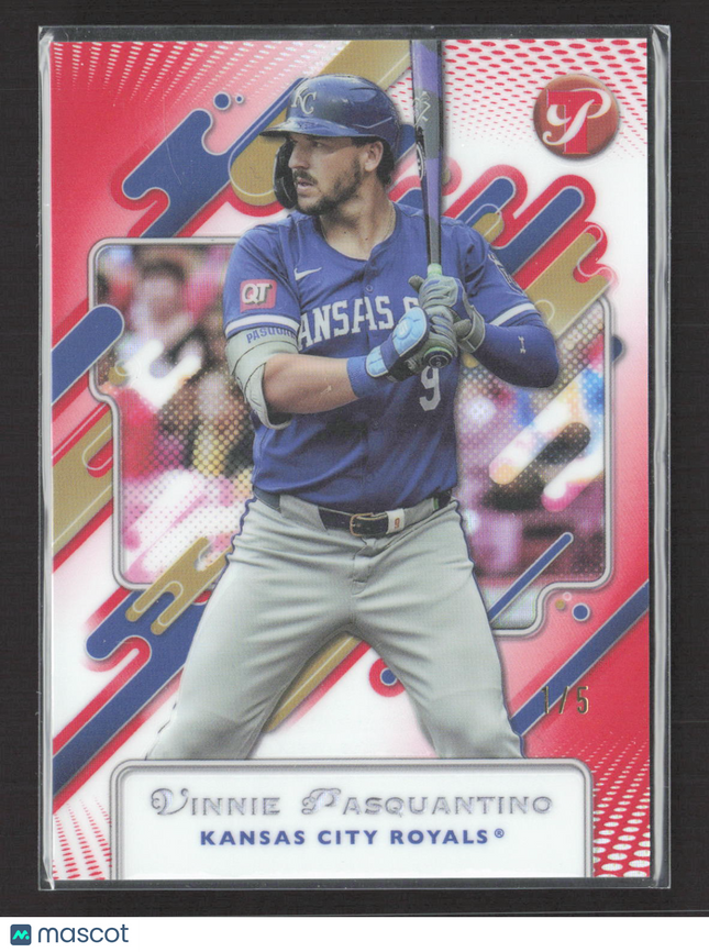 2025 Topps Pristine Vinnie Pasquantino #166 Red /5