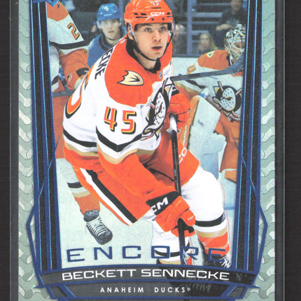 2025 Upper Deck Series 2 Encore Beckett Sennecke #E-127 Blue