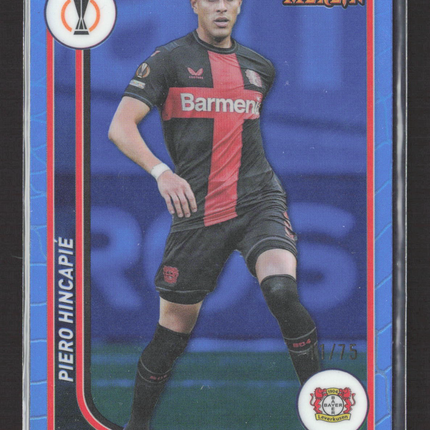 2024 Topps Merlin Heritage Piero Hincapie #21 Blue /75