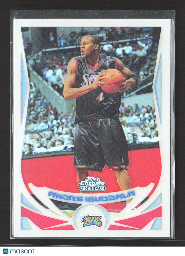 2004 Topps Chrome Andre Iguodala #174 Refractor
