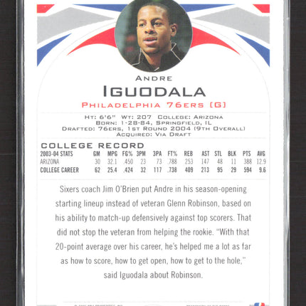 2004 Topps Chrome Andre Iguodala #174 Refractor