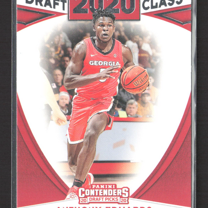 2020 Panini Contenders Draft Picks Draft Class Anthony Edwards #2