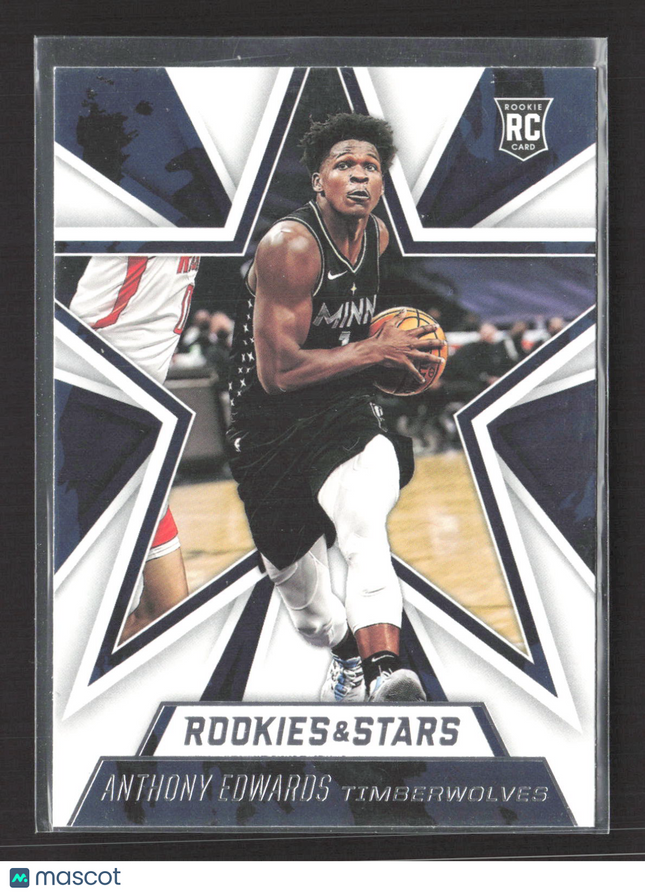 2020 Panini Chronicles Rookies & Stars Anthony Edwards #657 RC