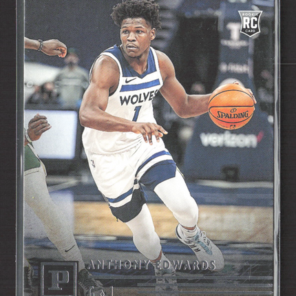 2020 Panini Chronicles Panini Basketball Anthony Edwards #101