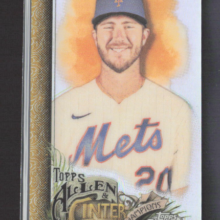 2022 Topps Allen & Ginter Chrome Pete Alonso #29 46/50 Gold